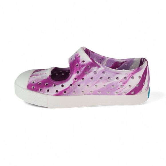Native Jefferson Juniper 'Blossom' Pink White Marbled Slip-on Shoes Toddler C6 - Picture 6 of 10